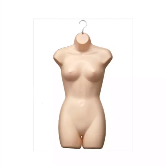 𝅺new- FleshTone Hollow Back Torso Woman Mannequin - Picture 3 of 6